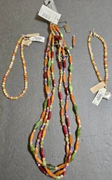3 Necklaces With Tags
