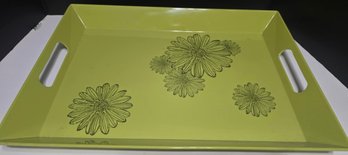 Green Plastic Serving Tray