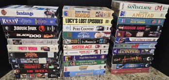Lot #2 - Group Of VHS Movies