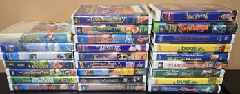 Lot #2 - Childrens VHS Movies