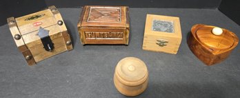 Small Wooden Boxes
