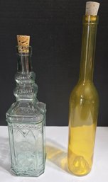 Vintage-style Glass Bottles