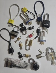 Group Of Padlocks