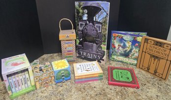 Group Of Books For The Children In The Home