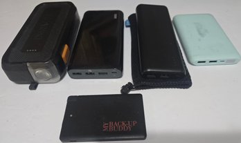 Lot #2 -  Group Of Power Banks - Untested