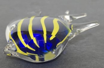 Looks To Be A Murano Cased Glass Angelfish