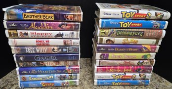Lot #2 - Group Of Childrens VHS Movies