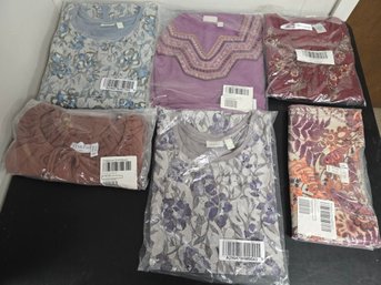 Lot #3 - Womans Size Large Shirts With Tags