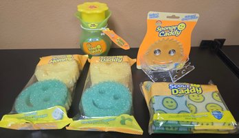 Variety Of Scrub Daddy Brand Cleaning Products And Accessories - Unused