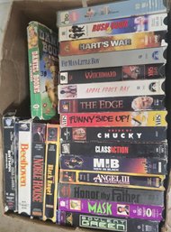 Box Of VHS Tapes