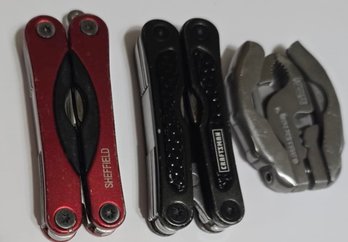 3 Multi Tool Picket Knives