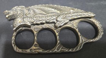 Dragon Engraved Knuckle Duster