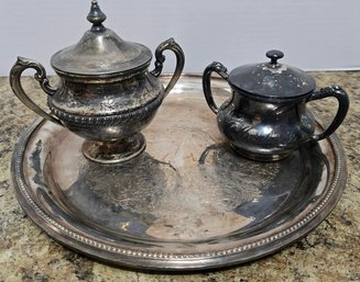 Vintage Silver-plated Tea Or Coffee Serving Set