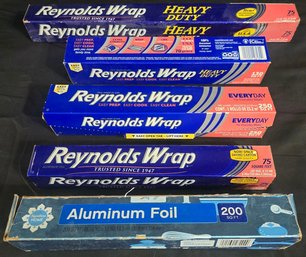 Boxes Of Reynolds Wrap & Aluminum Foil