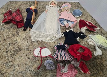Vintage Dolls & Clothes