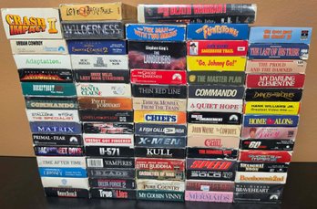 Lot #2 - VHS Movies