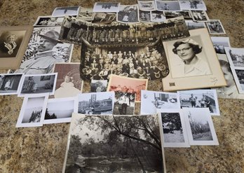 Lot # 2 - Collection Of Vintage Black & White Photos