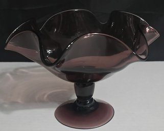 Amethyst Purple Art Glass Vase