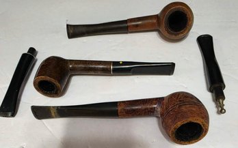 Appears To Be Collection Of Vintage Tobacco Pipes