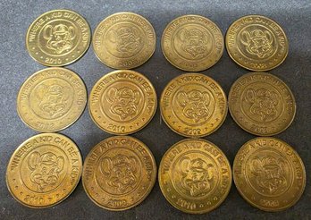Vintage Chuckie Cheese Coins
