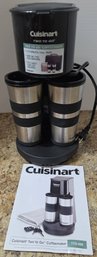 Cuisinart Two To Go Coffeemaker - Untested