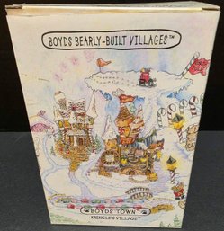 Boyds Bearly-Built Villages 'Hoofer Hall Reindeer Dormitory' From The Kringle's Village Collection - Unused