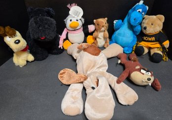 Group Of Small Stuffed Animals