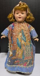 Appears To Be A Vintage German Bisque Head Doll