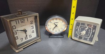 3 Alarm Clocks - All Work