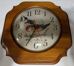 Vintage Seth Thomas Wall Clock - Works