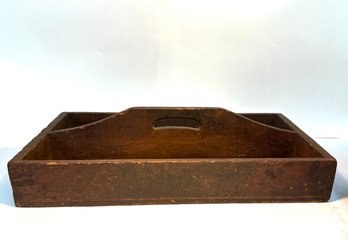 Large Antique Carry All Original Finish