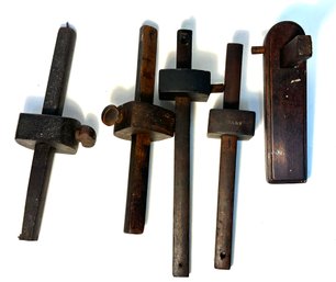 Group Of Antique Marking Gauges