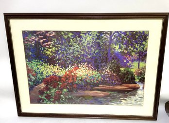 Large Colorful Floral Print