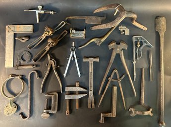 Selection Of Vintage Metal Tools