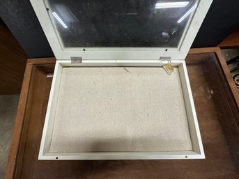 Two Table Top Showcases