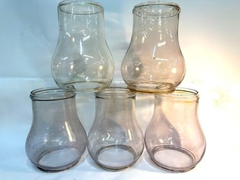 Antique Railroad Lamp Chimneys