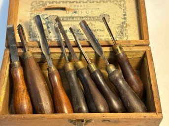 Box Of Antique Gravers
