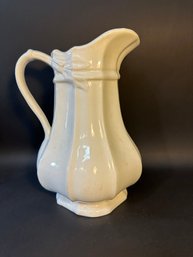 Antique Ironstone Pitcher