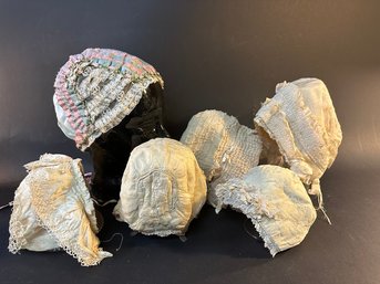 Group Of Antique Bonnets