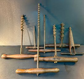 Selection Of Antique Augers