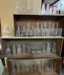 Group Of Glass Chimneys