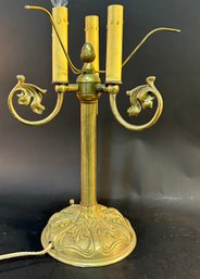 Vintage Brass Lamp