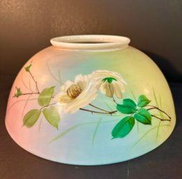 Antique Hand Painted Victorian Shade