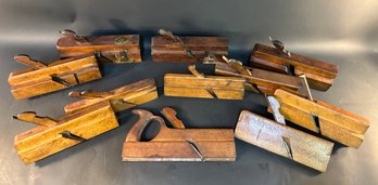 Group Of Antique Hand Made Wood Planes