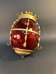 Hanging Glass Ruby Shade