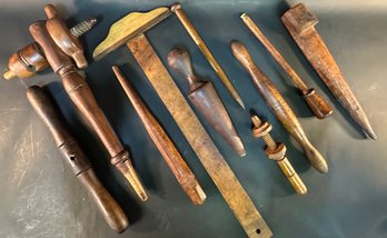 Antique Wooden Tools