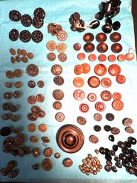 Collection Of Horn & Victorian Buttons