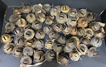 Group Of Antique Lamp Burners