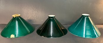 Three Emeralite Antique Shades