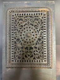 Ornate Antique Iron Grill